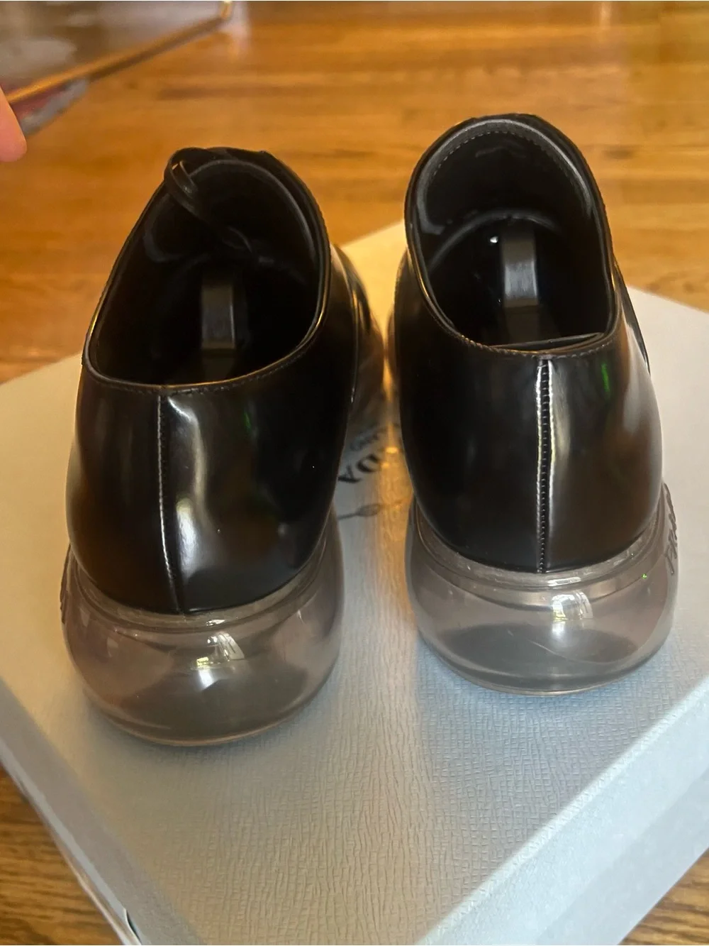 Prada Cloudbust Calf Leather Shoes